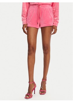Juicy Couture Szorty sportowe Tamia JCWH121001 Różowy Regular Fit ze sklepu MODIVO w kategorii Szorty - zdjęcie 182745742