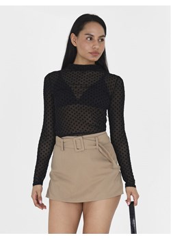 Brave Soul Bluzka LLT-225MINNIE Czarny Straight Fit ze sklepu MODIVO w kategorii Bluzki damskie - zdjęcie 182745784