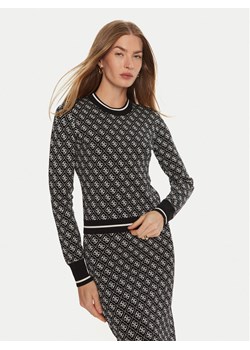 Guess Sweter Lise W4BR21 Z37K0 Czarny Slim Fit ze sklepu MODIVO w kategorii Swetry damskie - zdjęcie 182745800