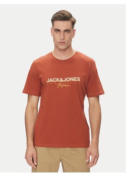 Jack&Jones T-Shirt Canggu 12281809 Czerwony Regular Fit ze sklepu MODIVO w kategorii T-shirty męskie - zdjęcie 182745840