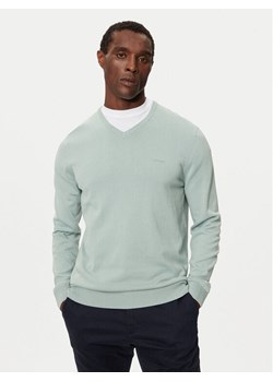 s.Oliver Sweter 2143174 Zielony Regular Fit ze sklepu MODIVO w kategorii Swetry męskie - zdjęcie 182745903