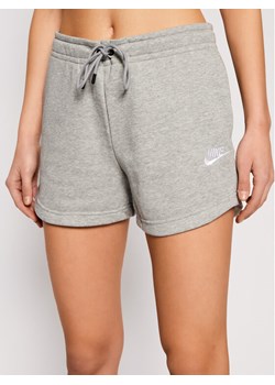 Nike Szorty sportowe Sportswear Essential CJ2158 Szary Standard Fit ze sklepu MODIVO w kategorii Szorty - zdjęcie 182745964