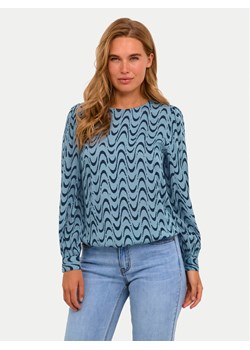 Kaffe Bluzka Mira 10508286 Niebieski Regular Fit ze sklepu MODIVO w kategorii Bluzki damskie - zdjęcie 182746071