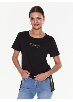 Liu Jo Sport T-Shirt TA3185 JS923 Czarny Regular Fit ze sklepu MODIVO w kategorii Bluzki damskie - zdjęcie 182746142