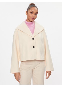 Noisy May Płaszcz przejściowy Halston 27028853 Beżowy Loose Fit ze sklepu MODIVO w kategorii Płaszcze damskie - zdjęcie 182746254