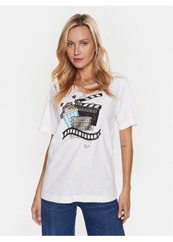Liu Jo Sport T-Shirt TA3188 JS923 Biały Regular Fit ze sklepu MODIVO w kategorii Bluzki damskie - zdjęcie 182746260