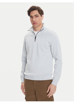 BOSS Bluza Zetrust 50468926 Szary Regular Fit ze sklepu MODIVO w kategorii Bluzy męskie - zdjęcie 182746340