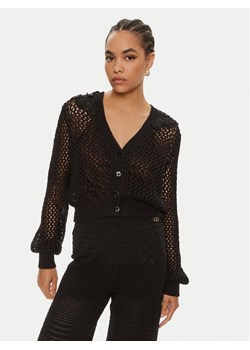 TWINSET Kardigan 241TT3122 Czarny Regular Fit - id: 0000303749637 - marki Twinset - 182746430 TWINSET Kardigan 241TT3122 Czarny Regular Fit ze sklepu MODIVO w kategorii Swetry damskie - zdjęcie 182746430