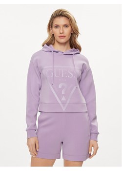 Guess Bluza New Alisa V2YQ08 K7UW2 Fioletowy Regular Fit ze sklepu MODIVO w kategorii Bluzy damskie - zdjęcie 182746460