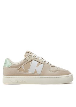 Calvin Klein Jeans Sneakersy Classic Cupsole Low Nbs YW0YW01520 Écru ze sklepu MODIVO w kategorii Buty sportowe damskie - zdjęcie 182746543