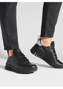 ECCO Sneakersy Gruuv Gtx GORE-TEX 21823301001 Czarny ze sklepu MODIVO w kategorii Buty sportowe damskie - zdjęcie 182746632
