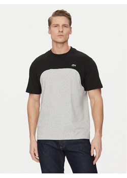 Lacoste T-Shirt TH9551 Szary Classic Fit ze sklepu MODIVO w kategorii T-shirty męskie - zdjęcie 182746644