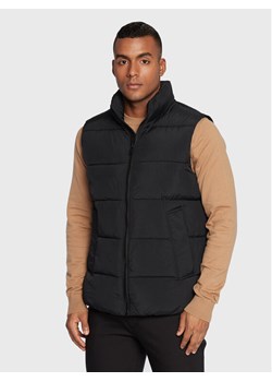 Calvin Klein Kamizelka Crinkle K10K110334 Czarny Regular Fit ze sklepu MODIVO w kategorii Kamizelki męskie - zdjęcie 182746740