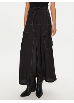 PINKO Spódnica midi Gulp 103564 A1WU Czarny Regular Fit ze sklepu MODIVO w kategorii Spódnice - zdjęcie 182746831