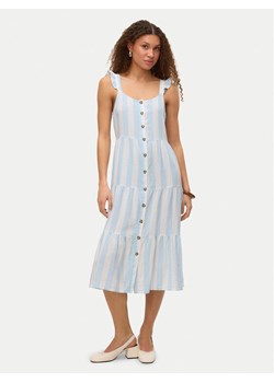 Vero Moda Sukienka letnia Linn 10322614 Błękitny Regular Fit ze sklepu MODIVO w kategorii Sukienki - zdjęcie 182746840
