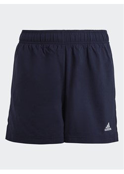adidas Szorty sportowe Essentials Small Logo Chelsea Shorts HR6402 Niebieski Regular Fit ze sklepu MODIVO w kategorii Spodenki chłopięce - zdjęcie 182746844