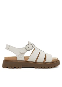 Timberland Sandały TB0A2Q1PEX41 Biały ze sklepu MODIVO w kategorii Sandały damskie - zdjęcie 182746871