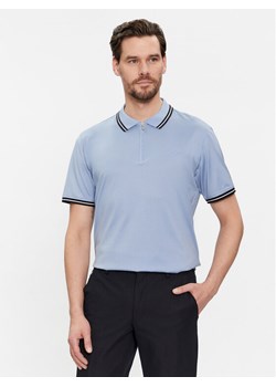 KARL LAGERFELD Polo 745080 541200 Niebieski Regular Fit ze sklepu MODIVO w kategorii T-shirty męskie - zdjęcie 182746881