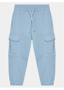 United Colors Of Benetton Joggery 3J68GF03K Niebieski Regular Fit ze sklepu MODIVO w kategorii Spodnie i półśpiochy - zdjęcie 182747011
