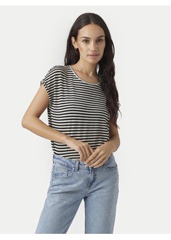 Vero Moda T-Shirt Ava 10284469 Czarny Regular Fit ze sklepu MODIVO w kategorii Bluzki damskie - zdjęcie 182747032