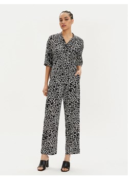 KARL LAGERFELD Kombinezon 241W1311 Czarny Regular Fit ze sklepu MODIVO w kategorii Kombinezony damskie - zdjęcie 182747052
