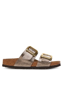 Birkenstock Klapki Sydney Cushion Buckle 1029372 Złoty ze sklepu MODIVO w kategorii Klapki damskie - zdjęcie 182747101