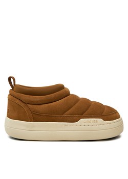 Moon Boot Botki Park Soft Suede 80D2470020 Brązowy ze sklepu MODIVO w kategorii Botki - zdjęcie 182747193
