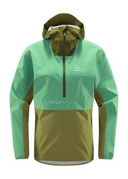 Haglöfs Kurtka przeciwdeszczowa Sparv 606220 Zielony Active Fit ze sklepu MODIVO w kategorii Kurtki damskie - zdjęcie 182747271