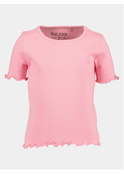 Blue Seven T-Shirt 702322 X Różowy Regular Fit ze sklepu MODIVO w kategorii Bluzki dziewczęce - zdjęcie 182747283