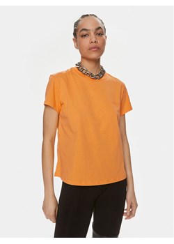 Patrizia Pepe T-Shirt 2M4373/J111-R824 Pomarańczowy Regular Fit ze sklepu MODIVO w kategorii Bluzki damskie - zdjęcie 182747364