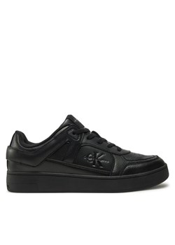 Calvin Klein Jeans Sneakersy Basket Cup Low Laceup Tumbled YM0YM01150 Czarny ze sklepu MODIVO w kategorii Buty sportowe męskie - zdjęcie 182747540