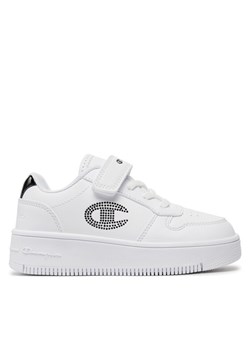 Champion Sneakersy Rebound Platform Glitter G Ps Low Cut Shoe S32830-CHA-WW009 Biały ze sklepu MODIVO w kategorii Buty sportowe dziecięce - zdjęcie 182747732