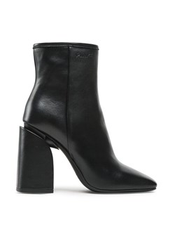 PINKO Botki Tea Tronchetto PE 23 BLKS1 100664 A0N9 Czarny ze sklepu MODIVO w kategorii Botki - zdjęcie 182747740