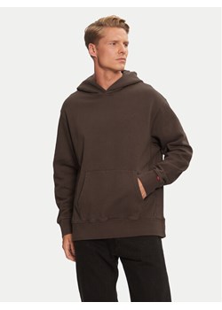 Levi's® Bluza Authentic A8435-0011 Brązowy Relaxed Fit ze sklepu MODIVO w kategorii Bluzy męskie - zdjęcie 182747990