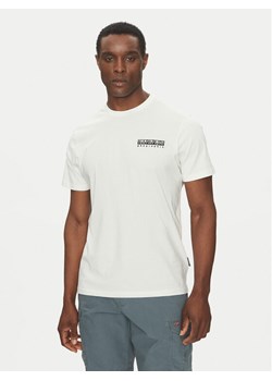 Napapijri T-Shirt S-Vignoni NP0A4ILX Écru Regular Fit ze sklepu MODIVO w kategorii T-shirty męskie - zdjęcie 182747991