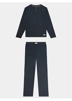 Tommy Hilfiger Piżama UB0UB00507 Granatowy Regular Fit ze sklepu MODIVO w kategorii Piżamy dziecięce - zdjęcie 182748001