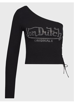 Von Dutch Bluzka Avery 6224026 Czarny Regular Fit ze sklepu MODIVO w kategorii Bluzki damskie - zdjęcie 182748040