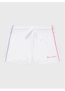 Champion Szorty sportowe 404669 Biały Regular Fit ze sklepu MODIVO w kategorii Spodenki dziewczęce - zdjęcie 182748080