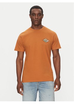 Quiksilver T-Shirt EQYZT08038 Brązowy Regular Fit ze sklepu MODIVO w kategorii T-shirty męskie - zdjęcie 182748144