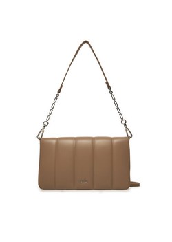 Calvin Klein Torebka Line Quilt Shoulder Bag K60K612787 Brązowy ze sklepu MODIVO w kategorii Torebki damskie - zdjęcie 182748173