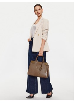 Guess Torebka Katey Croc (CB) HWCB84 94270 Brązowy ze sklepu MODIVO w kategorii Listonoszki - zdjęcie 182748232