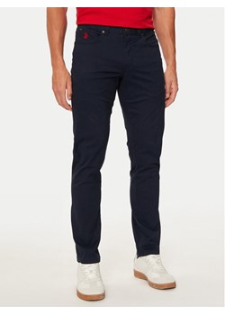 U.S. Polo Assn. Spodnie materiałowe MUP3385 Granatowy Slim Fit ze sklepu MODIVO w kategorii Spodnie męskie - zdjęcie 182748330