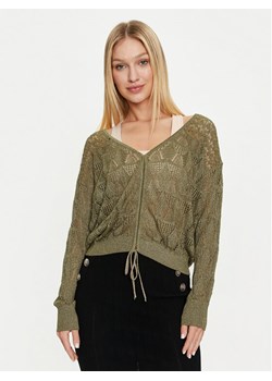 Guess Sweter Clarissa W4GR14 Z3E22 Zielony Regular Fit ze sklepu MODIVO w kategorii Swetry damskie - zdjęcie 182748332