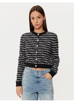 Tommy Jeans Kardigan DW0DW19340 Czarny Slim Fit ze sklepu MODIVO w kategorii Swetry damskie - zdjęcie 182748551