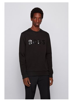 Boss Bluza Stadler 41 50436613 Czarny Regular Fit ze sklepu MODIVO w kategorii Bluzy męskie - zdjęcie 182748582