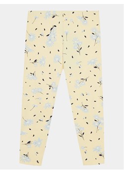 United Colors Of Benetton Legginsy 3Q0JGF03T Żółty Slim Fit ze sklepu MODIVO w kategorii Spodnie dziewczęce - zdjęcie 182748594