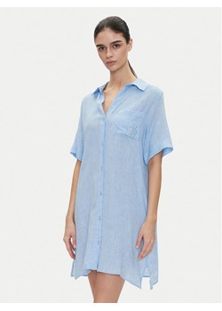 DKNY Koszula nocna YI30054 Błękitny Relaxed Fit ze sklepu MODIVO w kategorii Koszule nocne - zdjęcie 182748721
