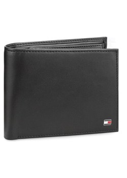 Tommy Hilfiger Duży Portfel Męski Eton Cc Flap And Coin Pocket AM0AM00652 Czarny ze sklepu MODIVO w kategorii Portfele męskie - zdjęcie 182748762
