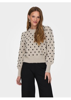JDY Sweter 15304813 Écru Regular Fit - id: 0000302971169 - marki Jdy - 182748840 JDY Sweter 15304813 Écru Regular Fit ze sklepu MODIVO w kategorii Swetry damskie - zdjęcie 182748840