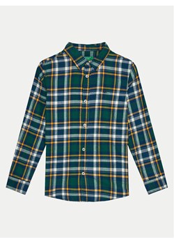 United Colors Of Benetton Koszula 5LQHCQ039 Zielony Regular Fit ze sklepu MODIVO w kategorii Koszule chłopięce - zdjęcie 182748933